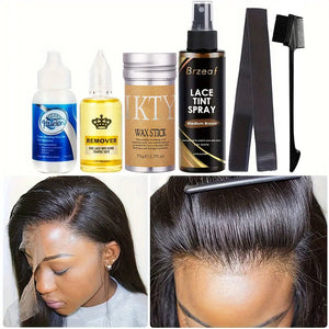 Waterproof lace wig