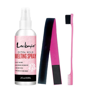Wig melting spray